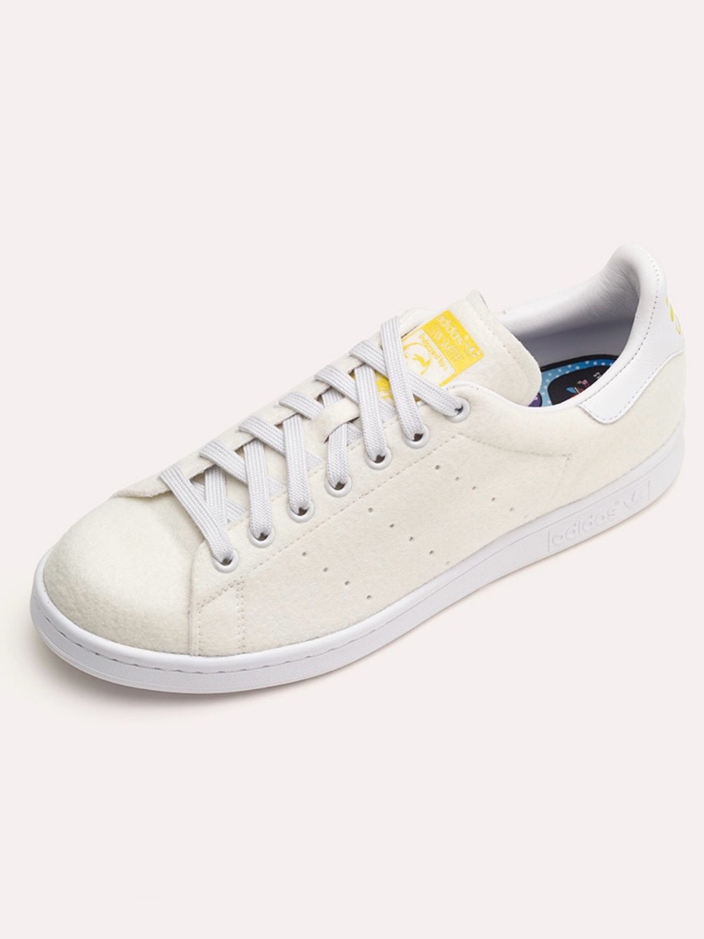 ADIDAS ORIGINALS X PHARELL WILLIAMS STAN SMITH "NEO WHITE" Tennis Pack Sneakers